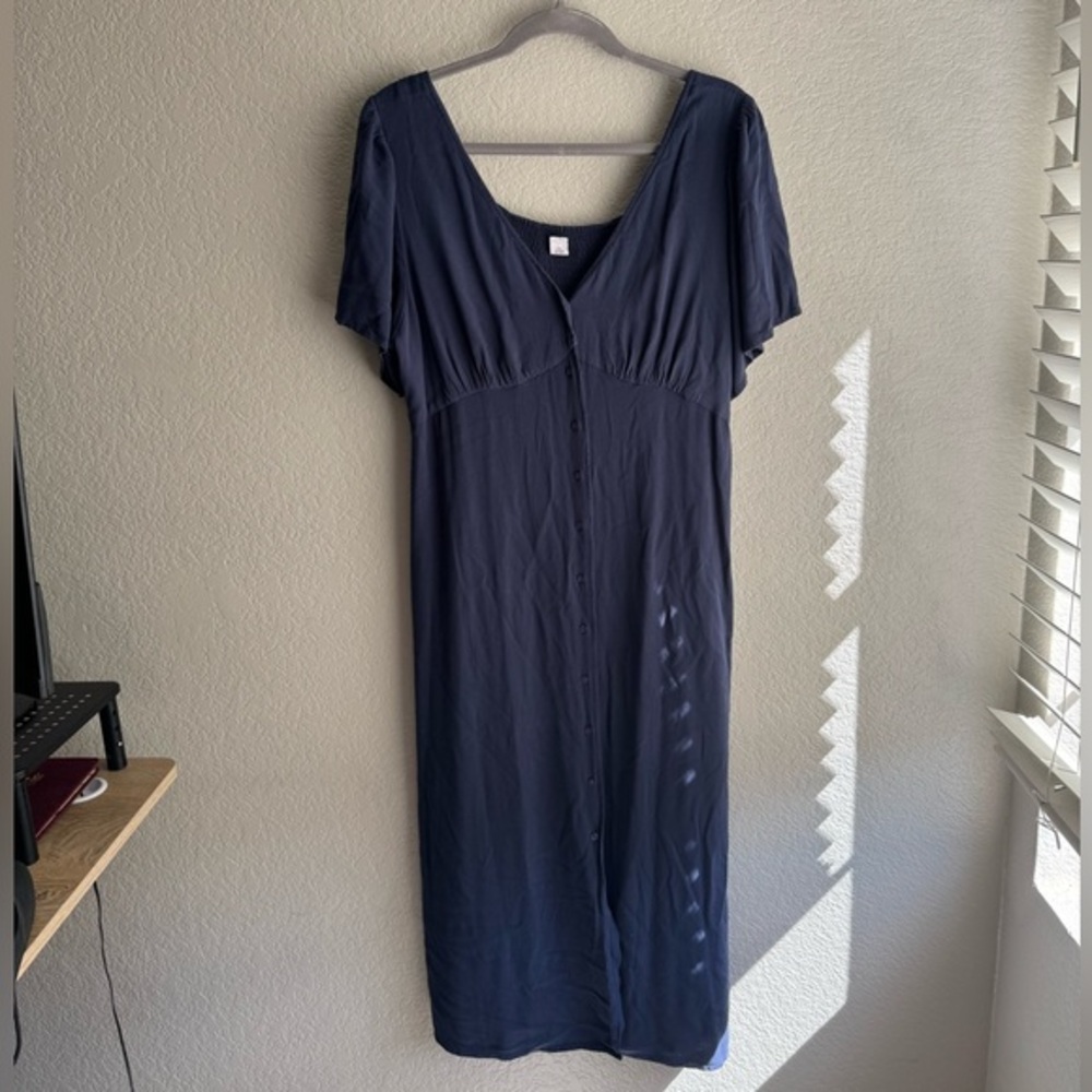 Old Navy Dark Blue Maxi Dress